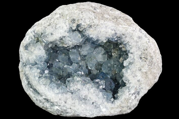 Large, Celestine (Celestite) Geode ( Lbs) - Madagascar #104614
